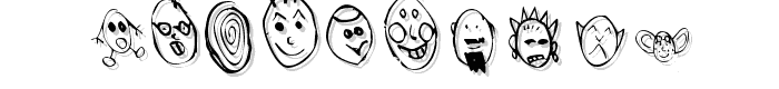Crud Heads font
